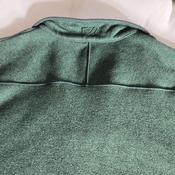 Cutter & Buck Green Quarter-Zip Fleece with Embroidered Eagle - Picture 12 of 12